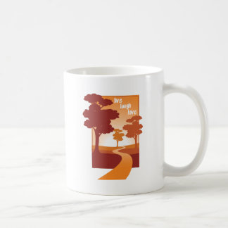 Caneca De Café vive o amor do riso