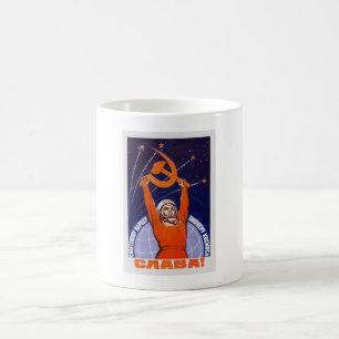 Caneca De Café Vivem por muito tempo as pessoas soviéticas -