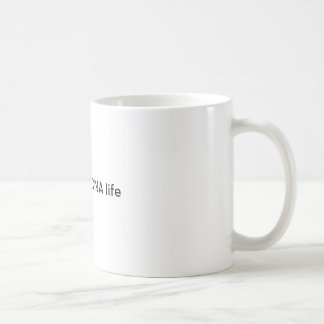 Caneca De Café Vivendo a vida de CNA