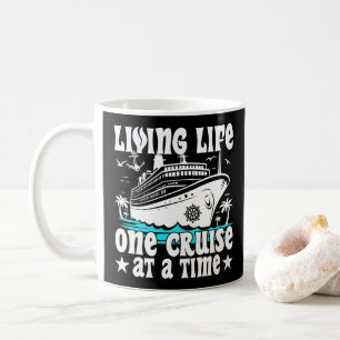 Caneca De Café Vivendo a Vida Uma Cruzinha de Cada Vez Família em