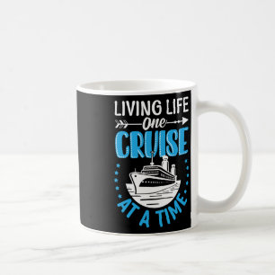 Caneca De Café Vivendo a Vida Uma Cruzinha de Cada Vez Família Oc