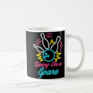 Caneca De Café Vivendo Em Uma Boliche De Diversão Pouca Pins De E