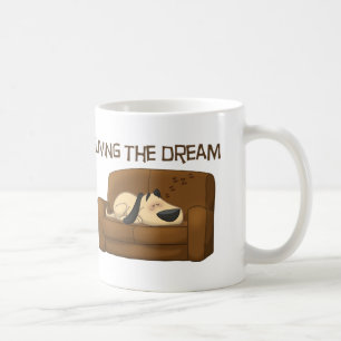 Caneca De Café Vivendo o sonho
