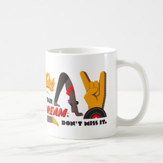 Caneca De Café Vivendo seu sonho Max Mug