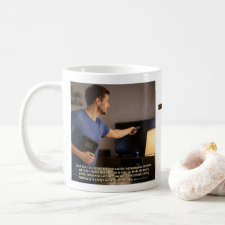 Caneca De Café Viver fielmente é o suficiente