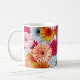 Caneca De Café Vivid Gerbera Blooming