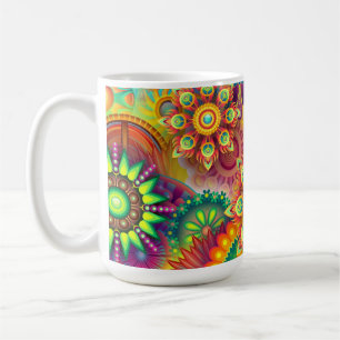 caneca de café vívida brilhante