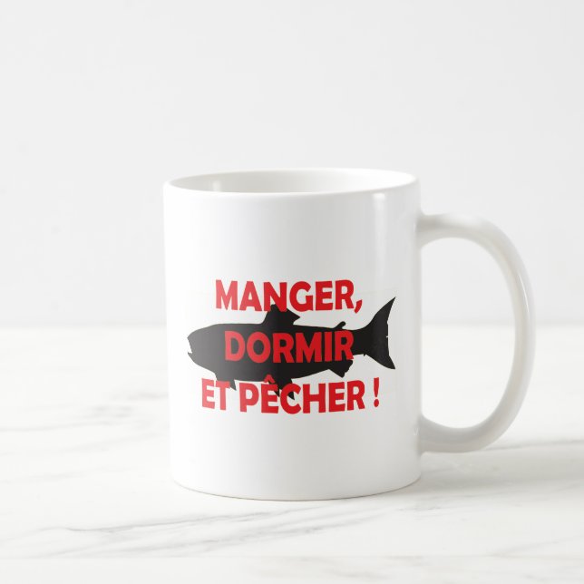 Caneca De Café Vivo a pesca! (Direita)