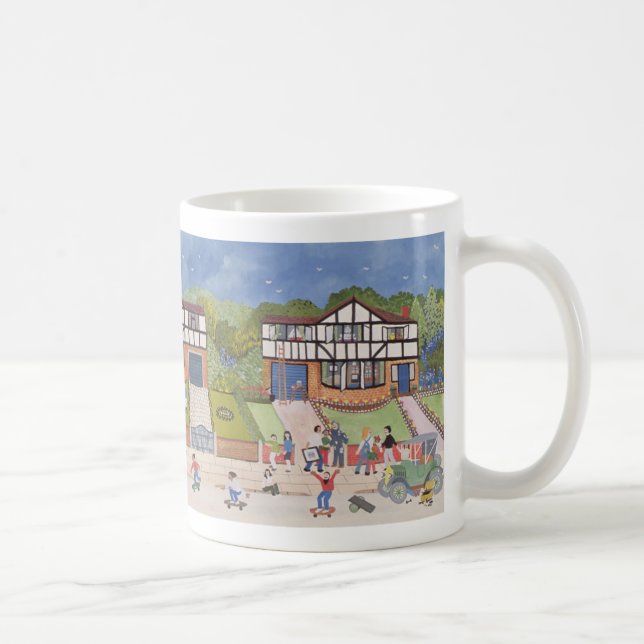 Caneca De Café Vizinhança nova (Direita)