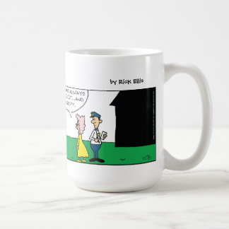 Caneca De Café Vizinho Mime Engraçado