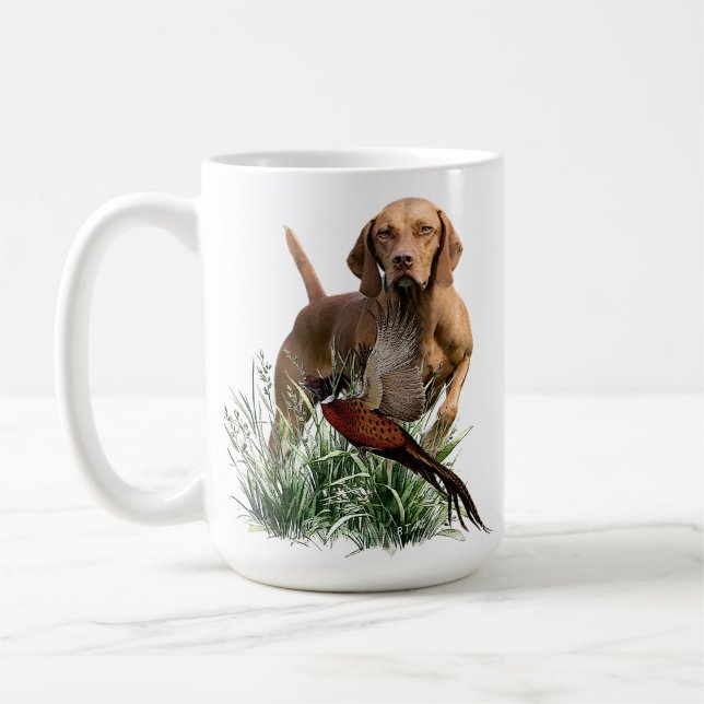 Caneca De Café Vizsla, Arte (Esquerda)