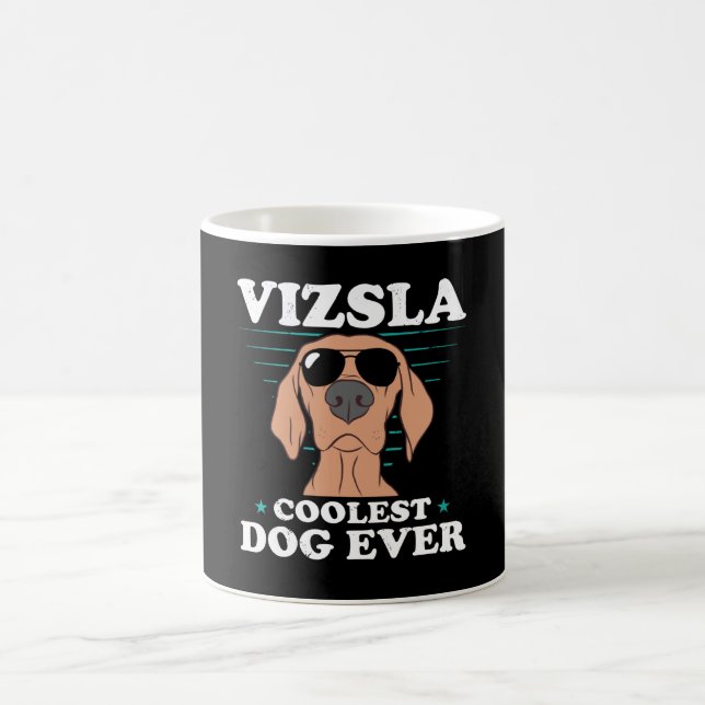 Caneca De Café Vizsla Coolest Dog | Magyar Vizsla (Centro)