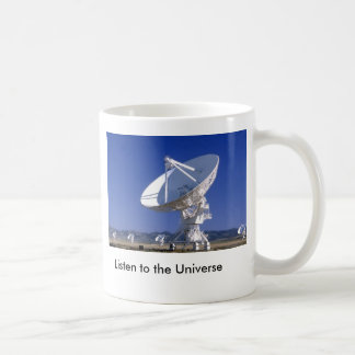 Caneca De Café VLA escutam o universo