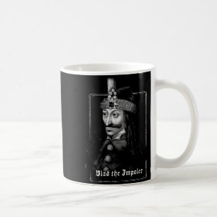 Caneca De Café Vlad O Empalador Arte Medieval Gótica Vintage