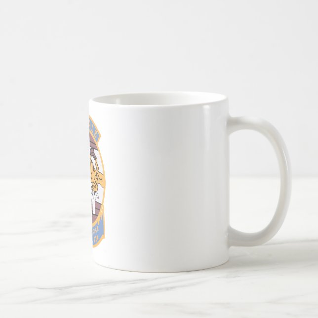 Caneca De Café VMA-224 que luta Bengals (Direita)