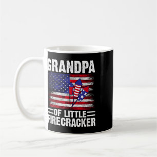 Caneca De Café Vô do Pequeno Fogos de Artifício 4 de Julho Avô