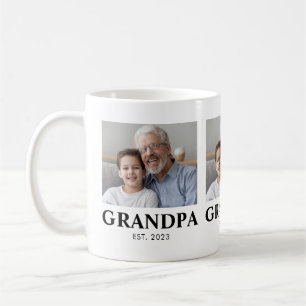 Caneca De Café Vô Fundou o Dia dos Avós com Foto