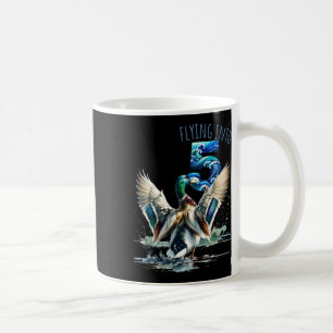 Caneca De Café Voando em 5 Caça ao Pato 5º Festa de Aniversário 5