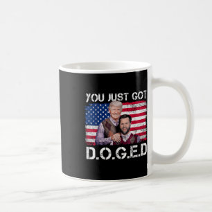Caneca De Café Você Acabou De Ficar Cachorro Departamento De Gove