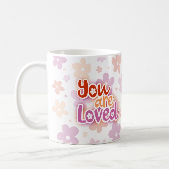 Caneca De Café Você Adorou Flores Lésbicas Orgulhosas (Esquerda)