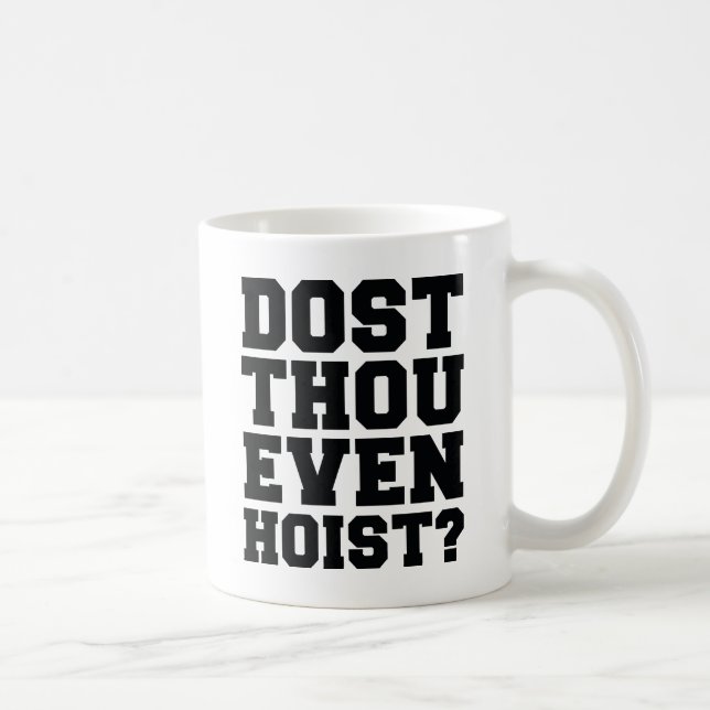 Caneca De Café Você Até Grita? (Direita)
