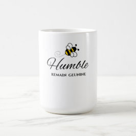CANECA DE CAFÉ VOCÊ AUTÊNTICO, BRANCO 425 ML. BEE HUMBLE