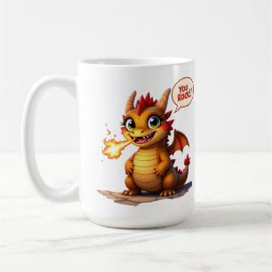 Caneca De Café Você Balança Dragão