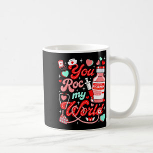 Caneca De Café Você Balança Meu Mundo Enfermeira Dia dos Namorado