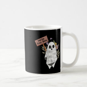 Caneca De Café Você Bota O Halloween Ghost Spooky Season Cute