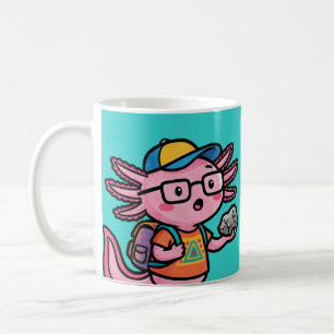 Caneca De Café Você certamente axolotl perguntas Meme Sarcástico