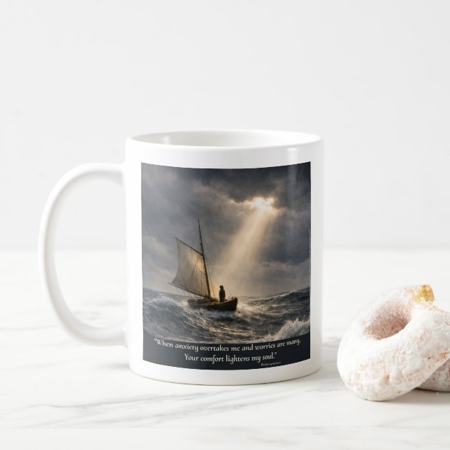 Caneca De Café Você Conforta Minha Alma (Com Donut)