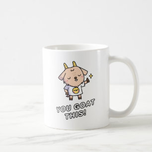 Caneca De Café Você Consegue, Cabra Engraçada