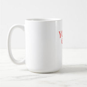 Caneca De Café Você Consegue – Citação de Encorajamento Motivacio