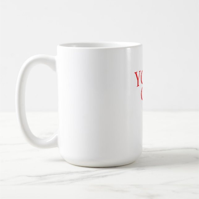 Caneca De Café Você Consegue – Citação de Encorajamento Motivacio (Esquerda)