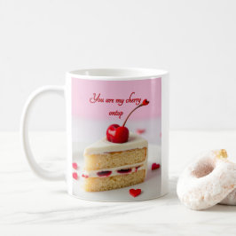 Caneca De Café Você É A Minha Cereja No Topo Do Café Personalizad