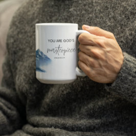 Caneca De Café Você é a obra-prima de DEUS