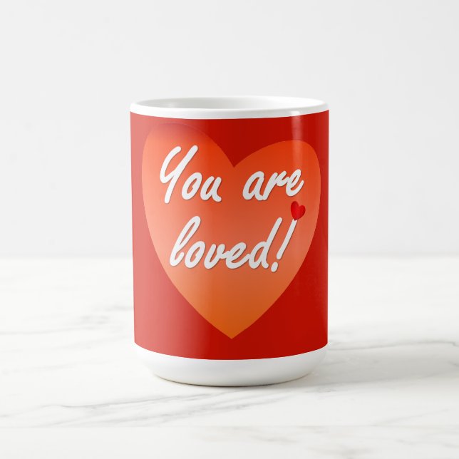 Caneca De Café Você é amado (Centro)