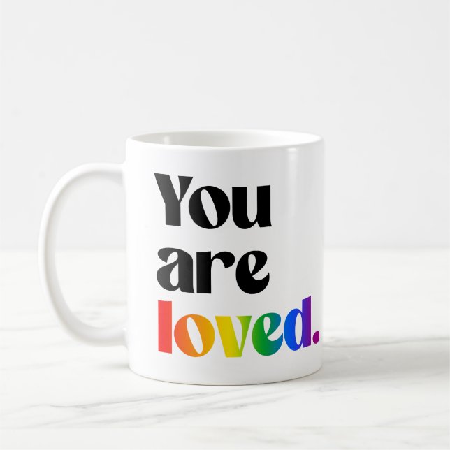Caneca De Café Você é amado (Esquerda)