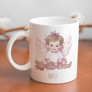 Caneca De Café Você é amado anjo fofo