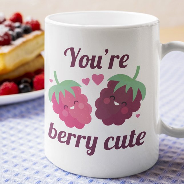 Caneca De Café Você é Berry Cute T-Shirt (Criador carregado)