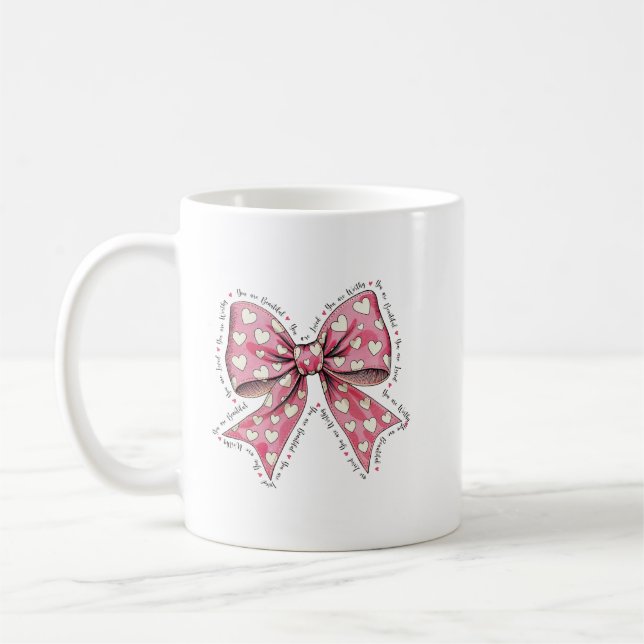 Caneca De Café você é digno de ser bonita (Esquerda)