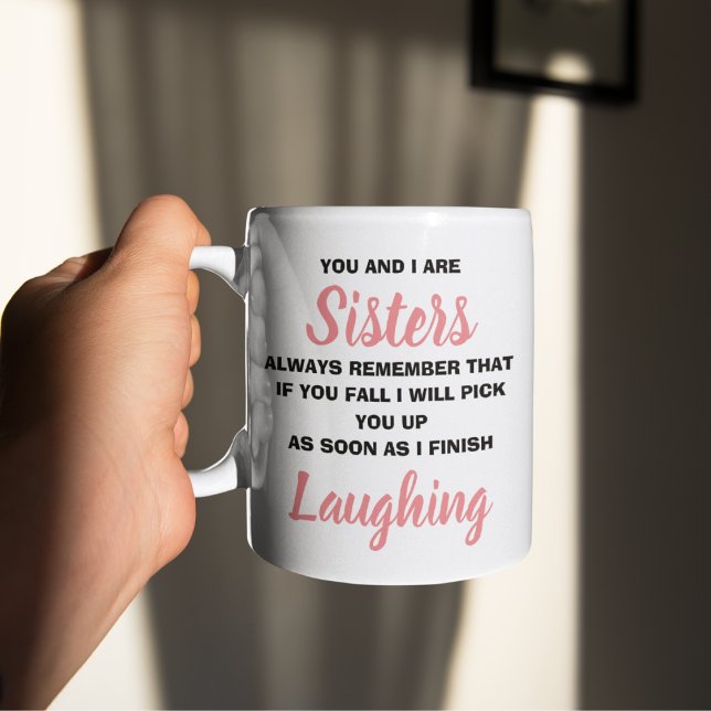 Caneca De Café Você e eu somos Irmãs Engraçadas Novelty Gift Mug (Criador carregado)