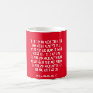 CANECA DE CAFÉ VOCÊ E EU SOMOS UM