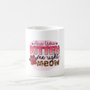Caneca De Café Você é gatinho?
