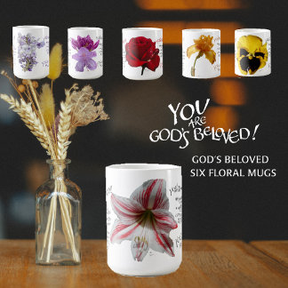 CANECA DE CAFÉ VOCÊ É GODÃO DE MORTE VERMELHA BRANCA AMADA