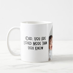 Caneca De Café Você É Mais Amado Do Que Sabe Foto Personalizada