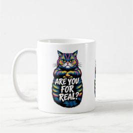 Caneca De Café Você É Mesmo Engraçado Gato Mal-Humorado