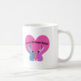 Caneca De Café Você é meu coelhinho de mel!