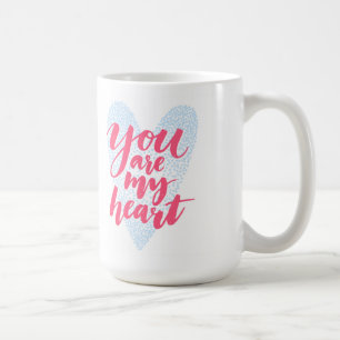 Caneca De Café Você é meu coração