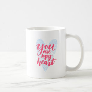 Caneca De Café Você é meu coração